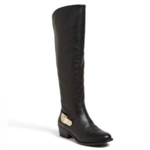 Vince Camuto Black Riding Boots